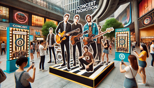 Using Cardboard Cutouts to Promote Your Concert