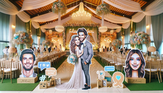 Top 10 Unique Wedding Decoration Ideas with Custom Cardboard Cutouts