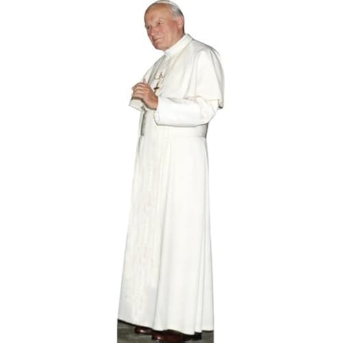 H48024 Pope John Paul II Cardboard Cutout Standee