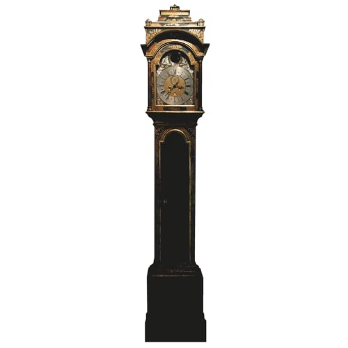 SP12452 1700s Grandfather Clock Cardboard Cutout Standee Standup