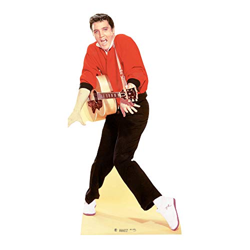 SC577 Star Cutouts Elvis Presley Red Jacket Life Size Cardboard Cutout