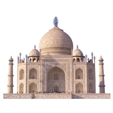 H13019 Taj Mahal Historic Landmark Cardboard Cutout Famous Building Standee Standup