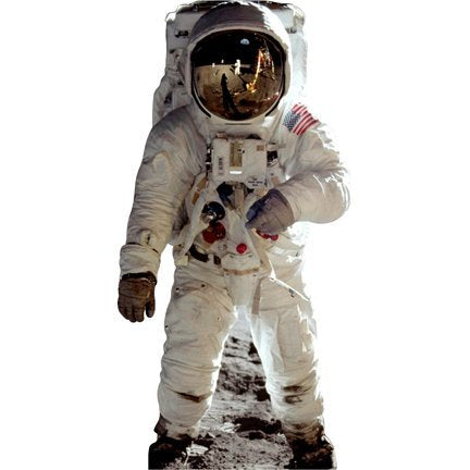 H69301 Astronaut Cardboard Cutout Standee