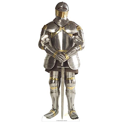 SC141 Star Cutouts Knight In Armor Cardboard Cutout Standup