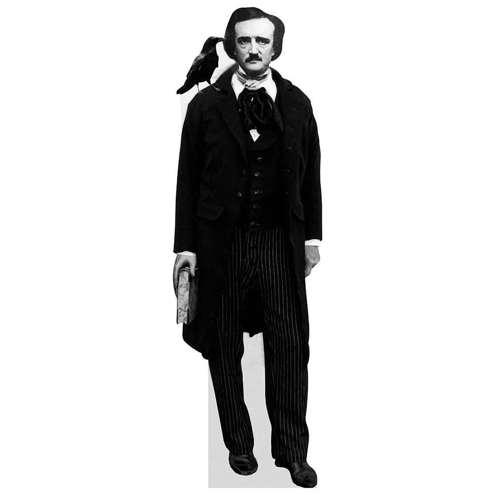 H79002 Edgar Allan Poe Cardboard Cutout Standup